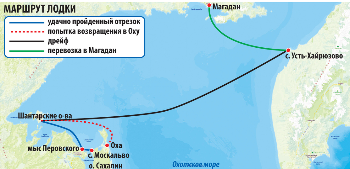 Внутреннее Охотское море России. - Альтернативная История