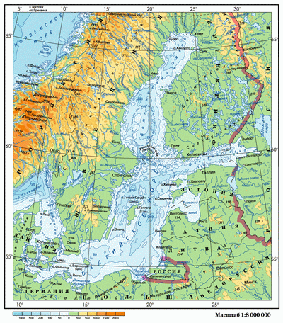 alexsis • Территориальные воды государств в Балтийском море