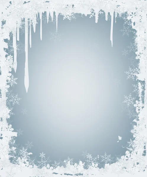 Free Photos | Winter frame background snowflake