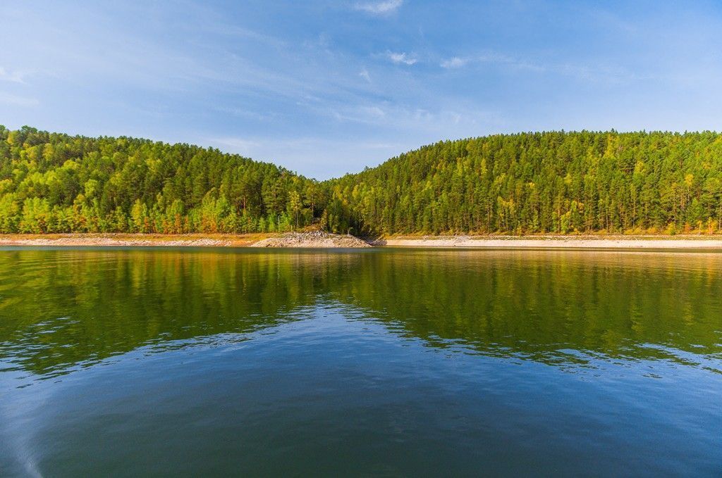 Красноярское водохранилище, Красноярск - «Красноярское море ...