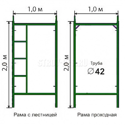 Строительные леса купить в Минске с доставкой, продажа лесов ...