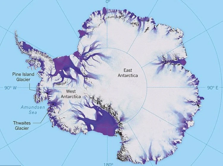 Море беллинсгаузена на контурной карте - 86 фото