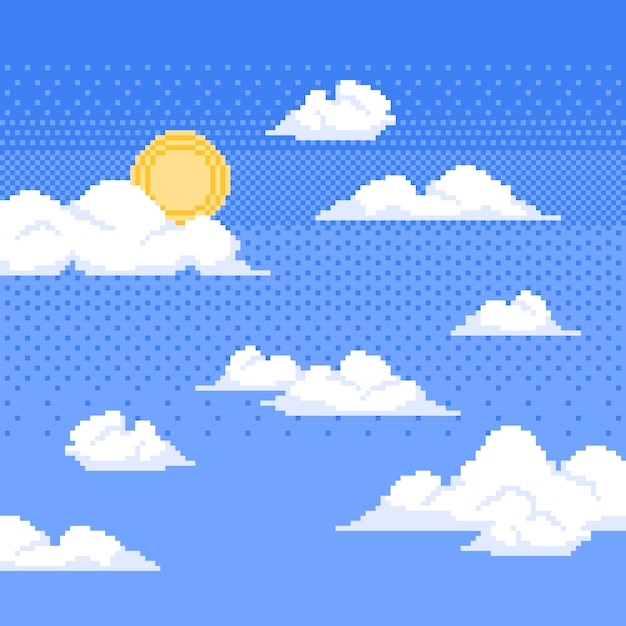 Pixel Art Class - Cloud Tutorial - YouTube