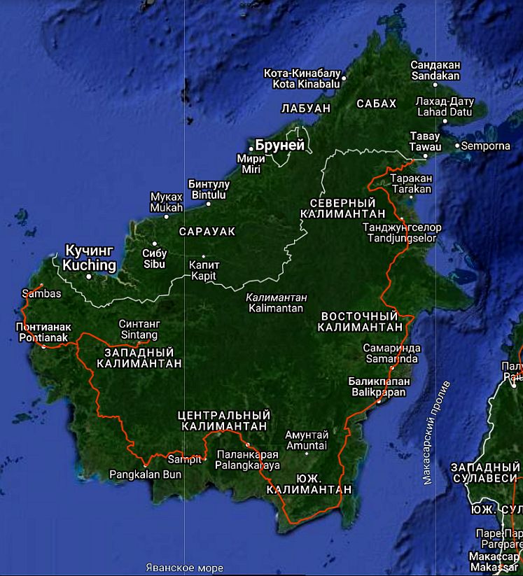 Ява topographic map, elevation, terrain