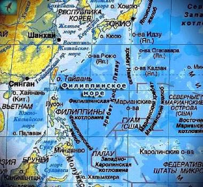 Литосфера Южно-Китайского моря