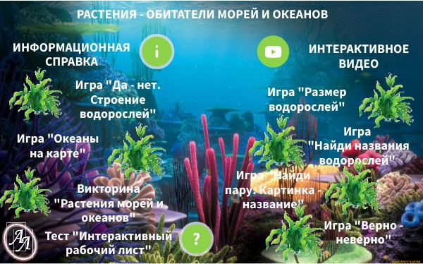 Морские обитатели. Путешествие в глубины океана