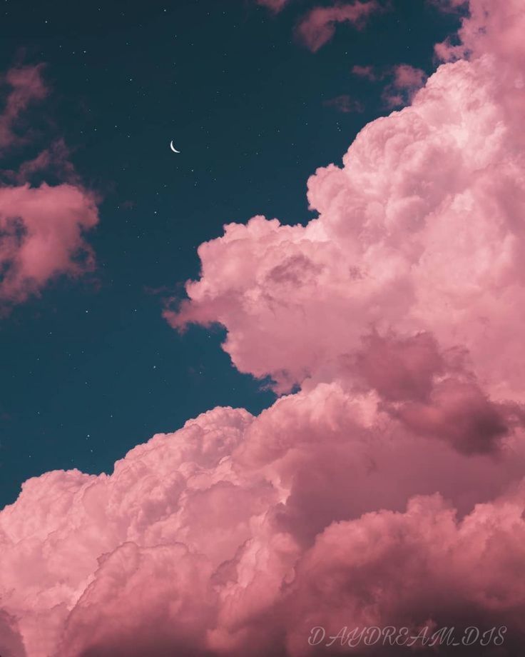 Browse Free HD Images of A Bubbling Cloud Of Rich Pink And Yellow