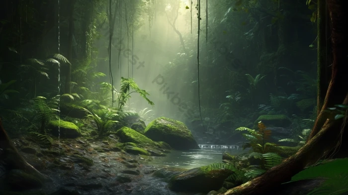 Wall scenery wallpaper forest - купить недорого | AliExpress