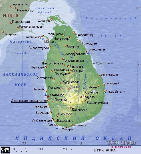 Sri Lanka Railway Map ...