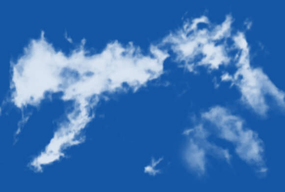 Wispy Clouds in Photoshop ...