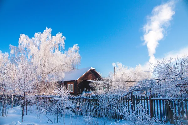 Скачать картинки Русская деревня зима, стоковые фото Русская ...