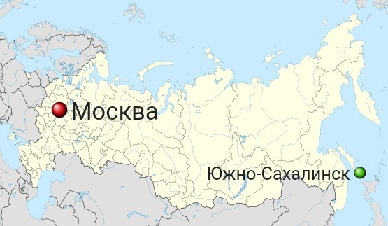 Файл:Outline Map of Sakhalin Oblast.svg — Википедия