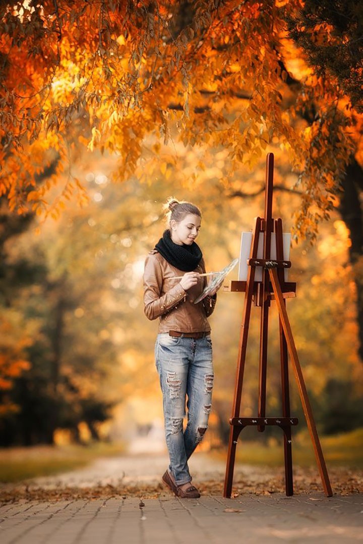 Осенняя фотосессия: лучшие идеи для девушки, семьи, с ...