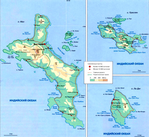 Карты Сейшельских островов — ВСЕ КАРТЫ — КАТАЛОГ КАРТ ...