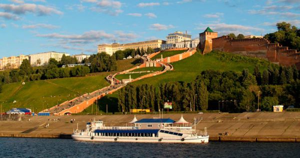 Пляж, пляж, Нижегородская область, Бор ...