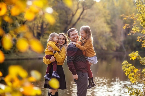 Фотосессия в осеннем парке - Фотостудия SF