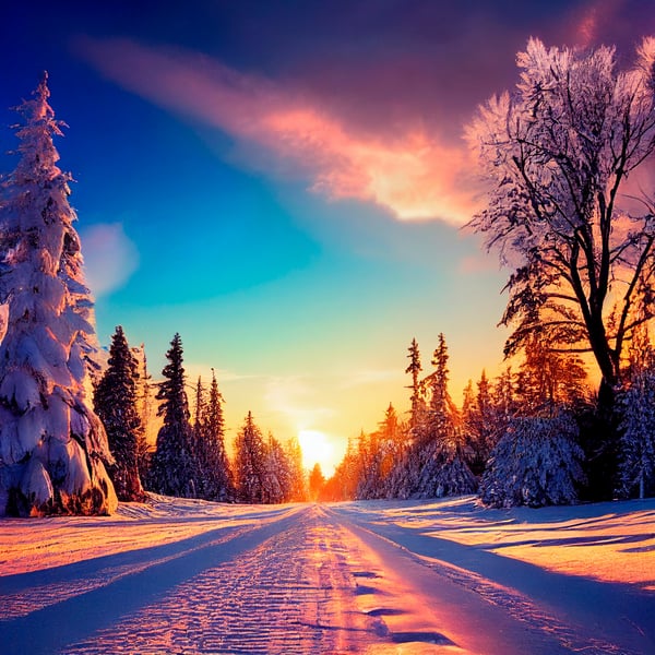 Aesthetic wallpaper laptop winter light