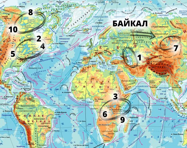 ГДЗ страница 118 география 7 класс рабочая тетрадь Душина