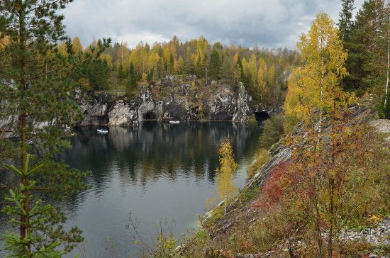 📷 Мраморный каньон Рускеала. Фото 1