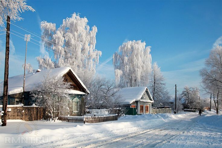 Открытки по темам > Русская зима купить ...