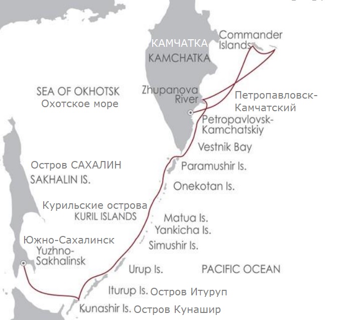 Биография Курильских островов