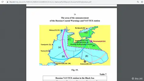 Карта стран Черного моря ﻿