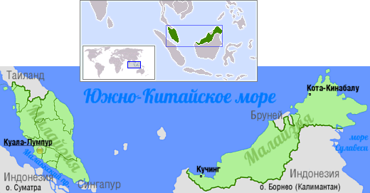 Борнео (март-апрель) дикарём, жизнь в КК, острова, горы ...