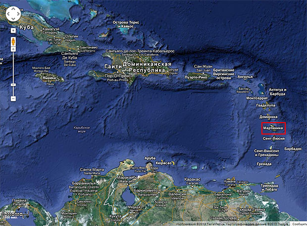 TO7A - Остров Мартиника - FM/KL7WA