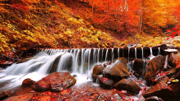 Обои осень, пейзаж, водопад, nature, water, autumn, waterfall ...