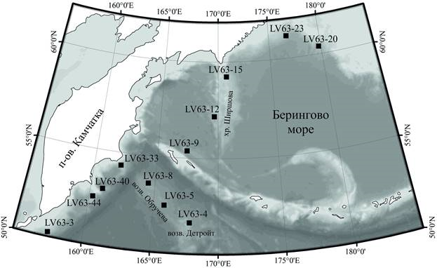 Моря СССР : Берингово море