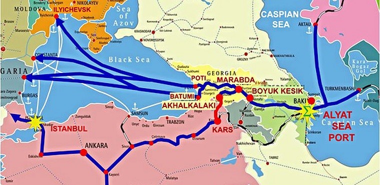 Черное море на карте Украины, Европы и Мира 2024 - abal.com.ua