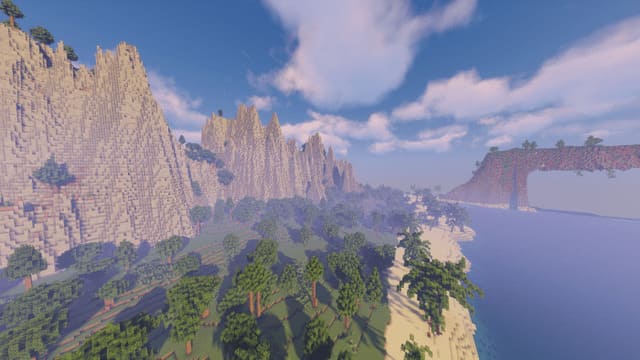 Карта Beautiful Island Survival для Minecraft