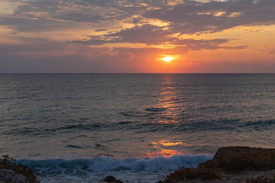 Картина на холсте Пляж с видом на море ...