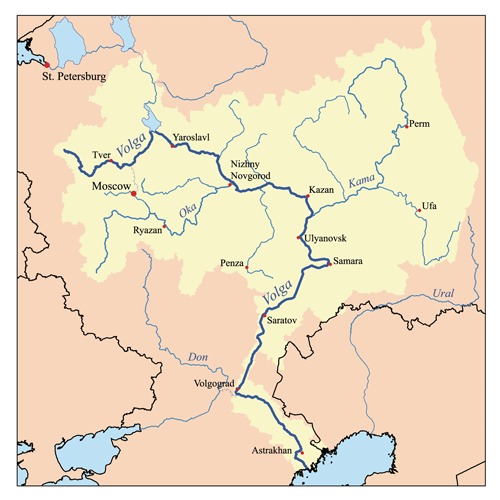 Влияние стока Волги на уровень Каспийского моря в 2011-2022 ...