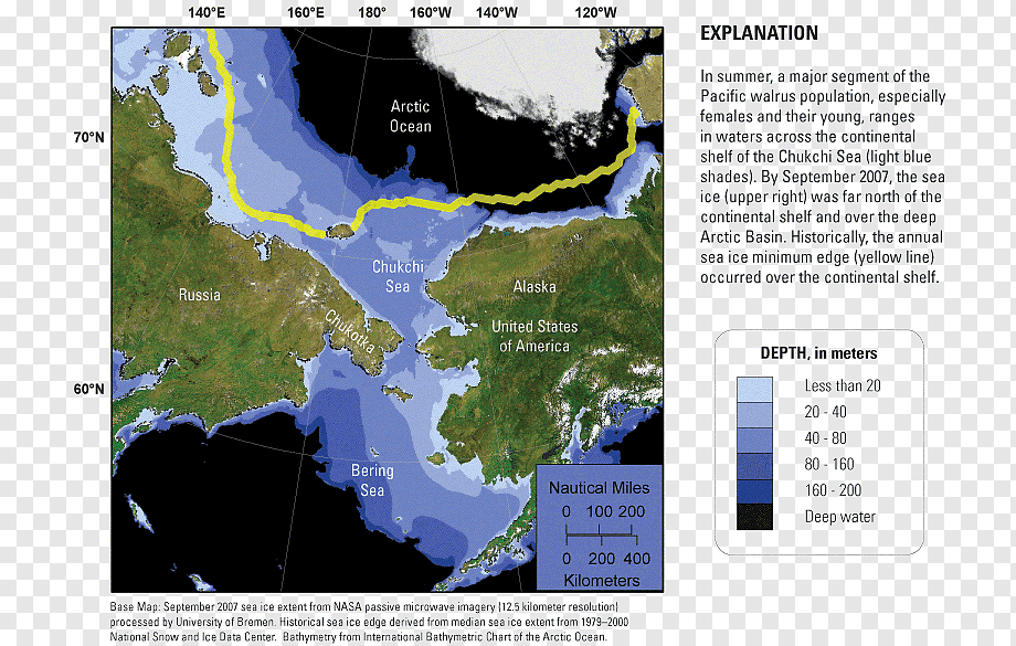 Берингово море , Том 2 @ НАЦИОНАЛЬНЫЙ АТЛАС РОССИИ