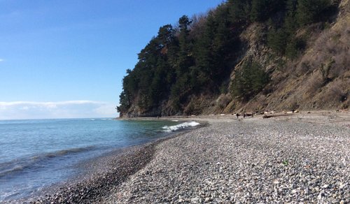 Краснодарский край, Черное море. Туапсе чистое море и ...