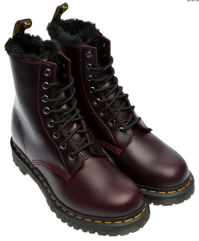 Dr. Martens 1460 Black Fur ...