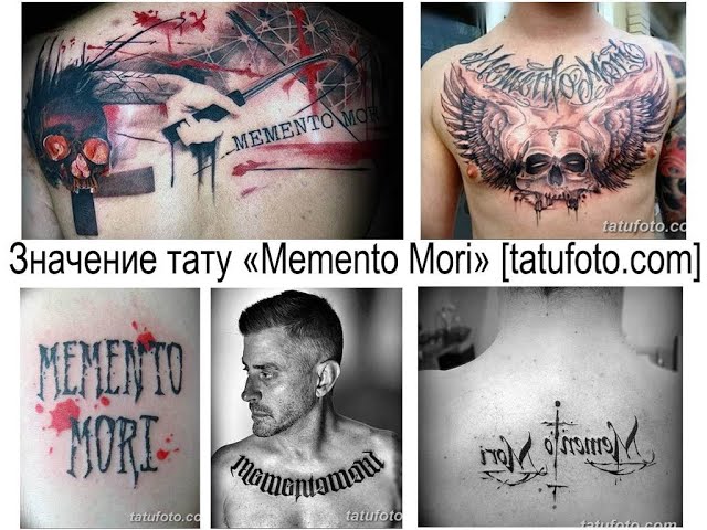 Ich wollte schon seit Jahren ein Memento Mori-Tattoo, da ich ...