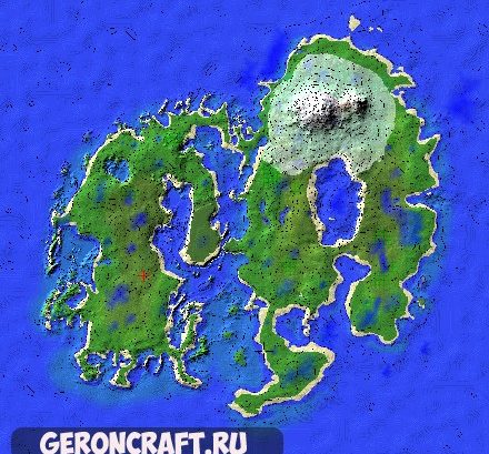 Скачать карту The Islands of Attlepawa для Майнкрафт [1.12.2]