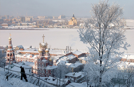 Зимние фотографии Нижнего Новгорода