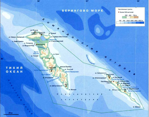 Командорские острова: где находится, описание, история