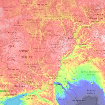 Красота и мощь! Как Волга переходит в Каспийское море ...