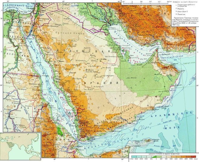 Аравийское море: его история, где ...