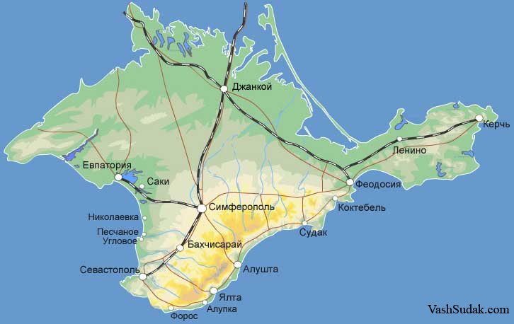 Карта гостя» появится для туристов в Крыму в 2017 году ноябрь ...