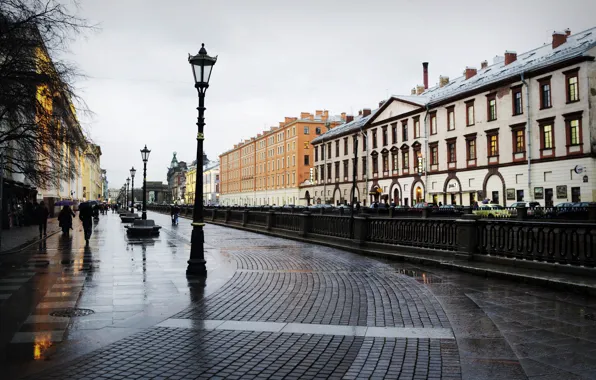 Летний дождь в Санкт-Петербурге (Сахарюк Игорь) / Стихи.ру