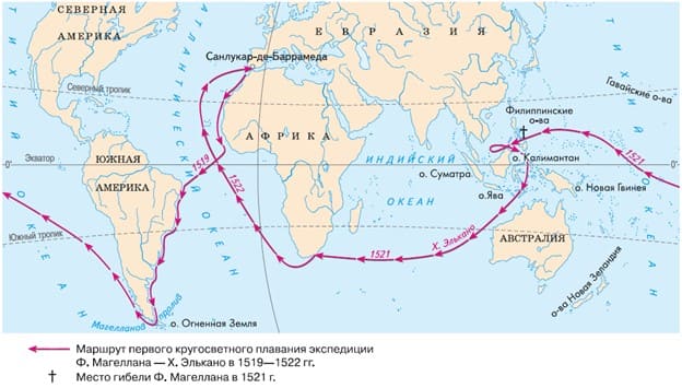 Первая экспедиция Колумба — История географических открытий