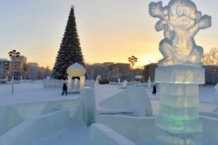 Наконец-то зима Пришла в Нижневартовск ...