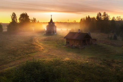 Картинки красивые на рабочий стол лето деревня (70 фото)