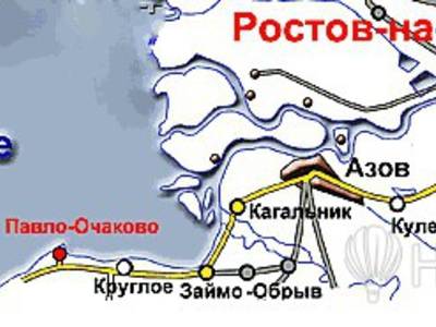 Карты Азовского моря (Россия ...