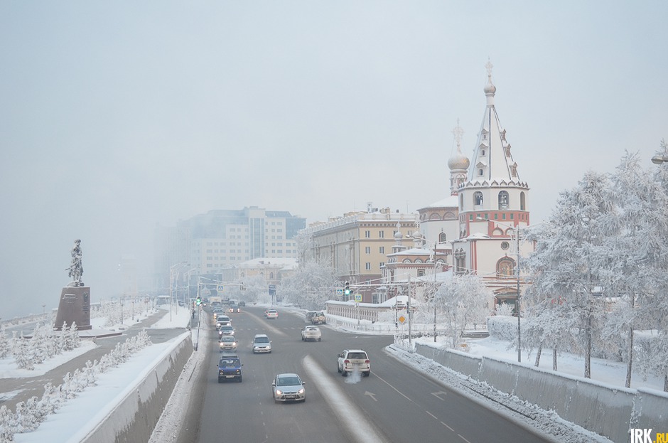 Ночной Иркутск Фото: instagram ilya.buyanov – Это Сибирь!